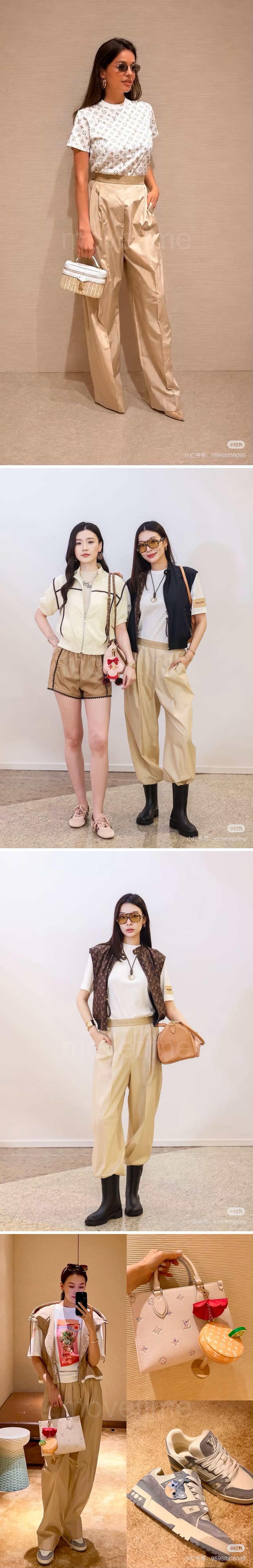 루이비통 여성 오버핏 팬츠 바지 26SS 상세이미지 2