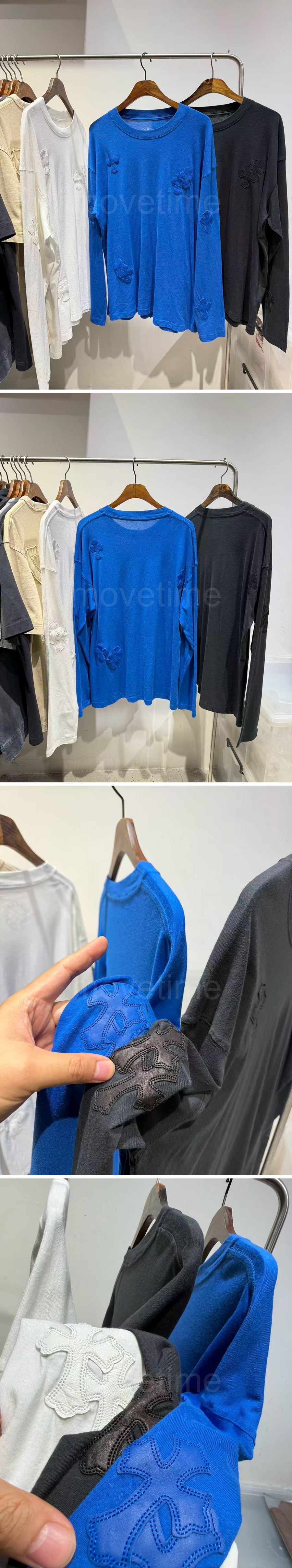 크롬하츠 크로스 긴팔 티셔츠 26SS 상세이미지 4