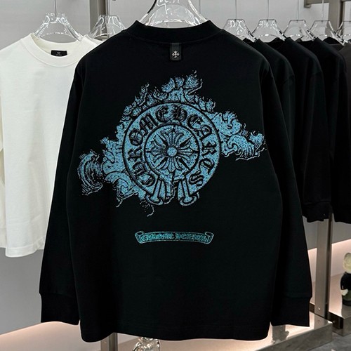 크롬하츠 크로스 긴팔 티셔츠 26SS