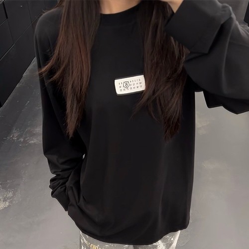 메종마르지엘라 오버핏 긴팔 티셔츠 26SS