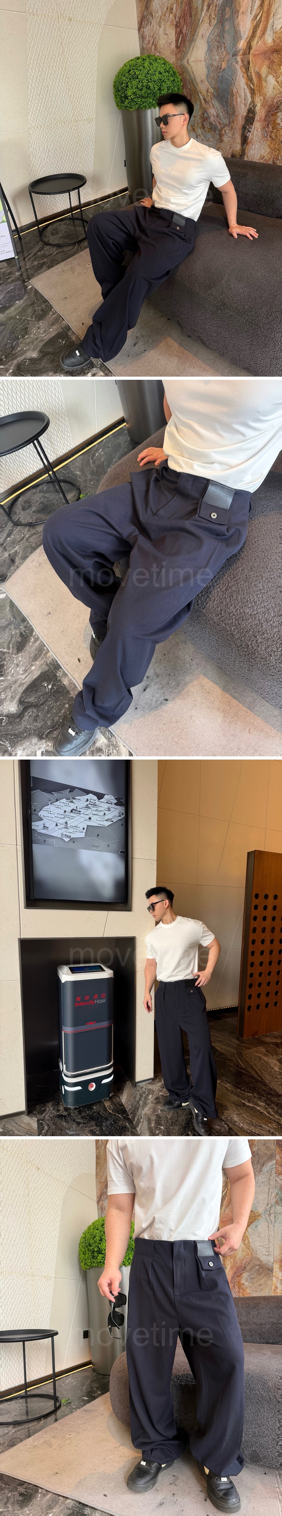 로에베 오버핏 울 팬츠 바지 26SS 상세이미지 2