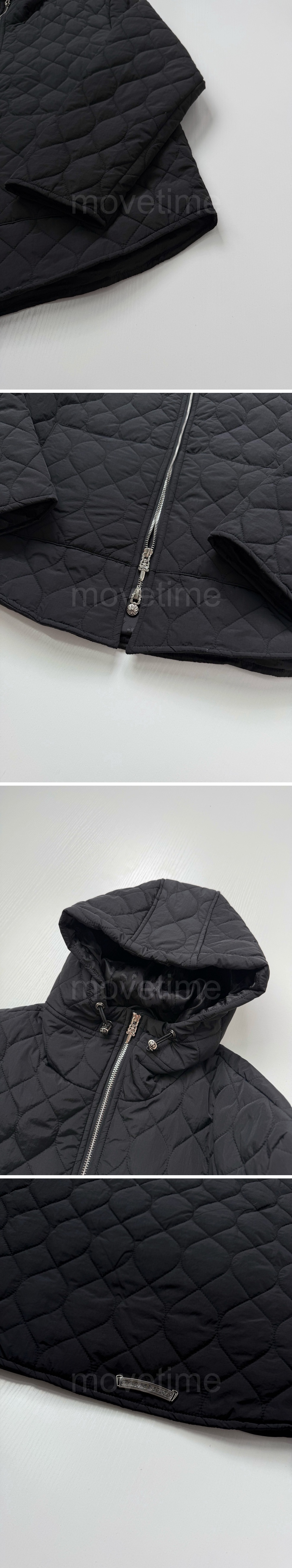 크롬하츠 퀄팅 후드 집업 솜패딩 자켓 26SS 상세이미지 4