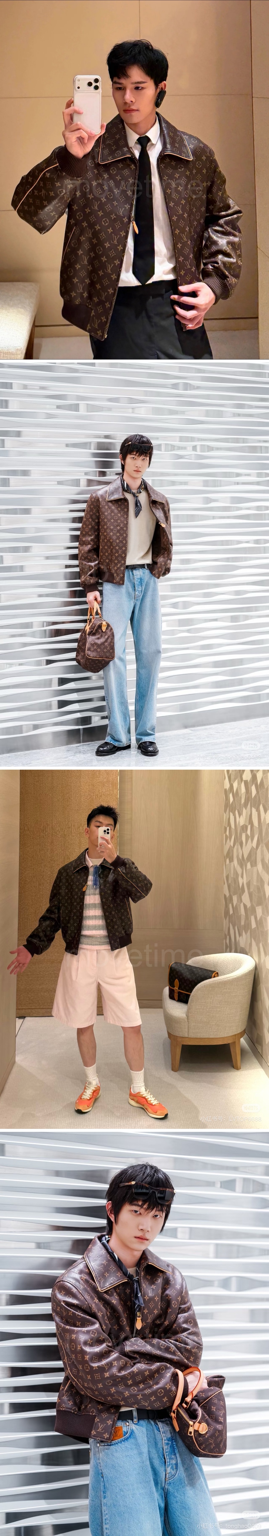 루이비통 모노그램 카라 봄버 자켓 1AKPSL 26SS 상세이미지 2