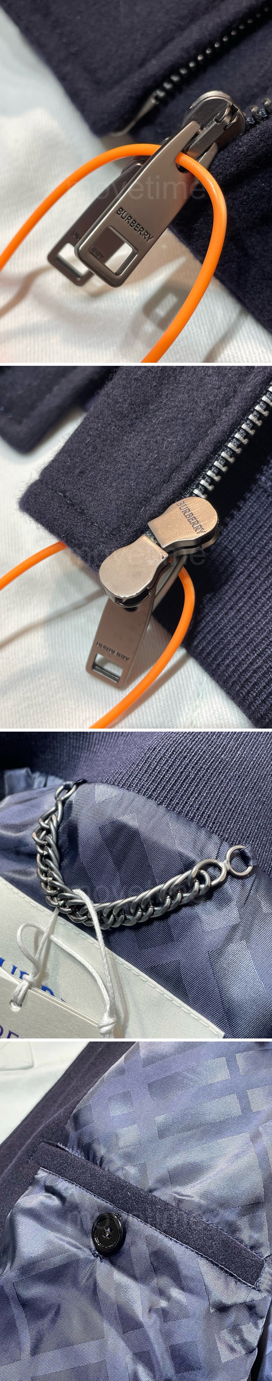 버버리 남자 캐시미어 가을 봄버 자켓 26SS 상세이미지 5