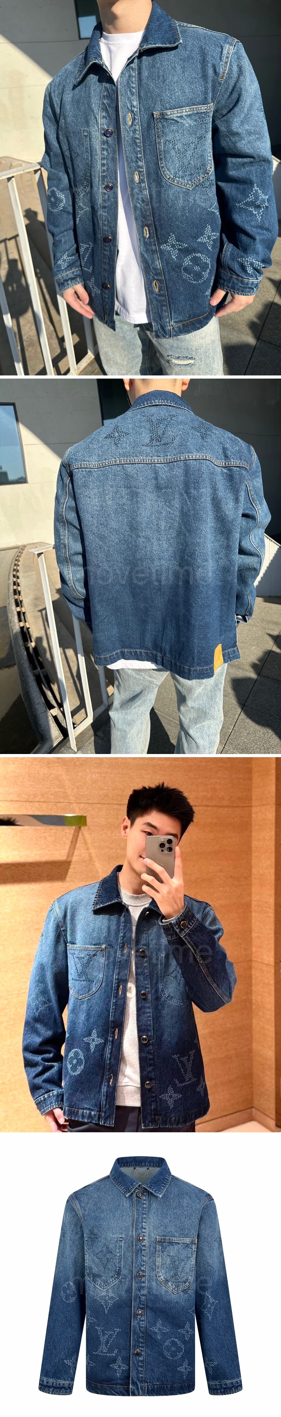 루이비통 모노그램 데님 셔츠 자켓 26SS 상세이미지 2