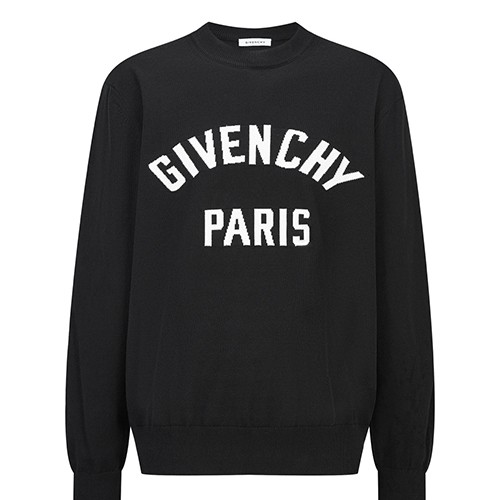 지방시 PARIS 빅로고 남자 가을 니트 스웨터 26SS