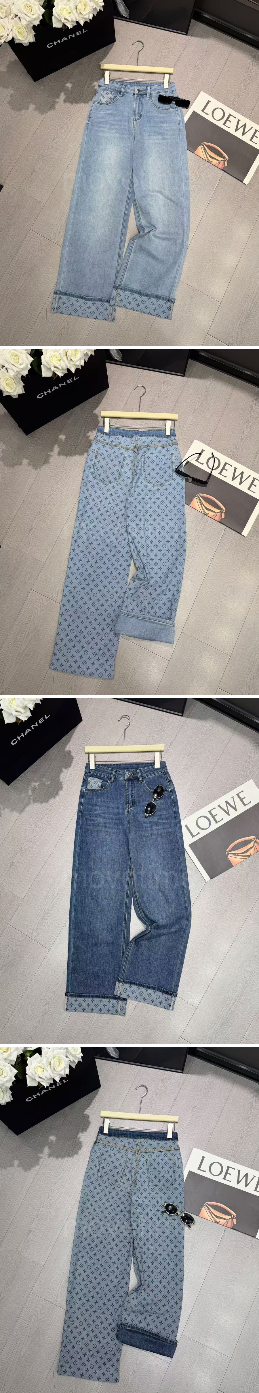 로에베 여성 오버핏 데님 팬츠 진 청바지 26SS 상세이미지 4