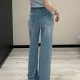 로에베 여성 오버핏 데님 팬츠 진 청바지 26SS