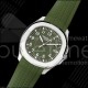 파텍필립 아쿠아넛 5168G 42mm 스테인리스 스틸 OME 1:1 그린 다이얼 그린 러버 스트랩 DPB330 슈퍼 클론