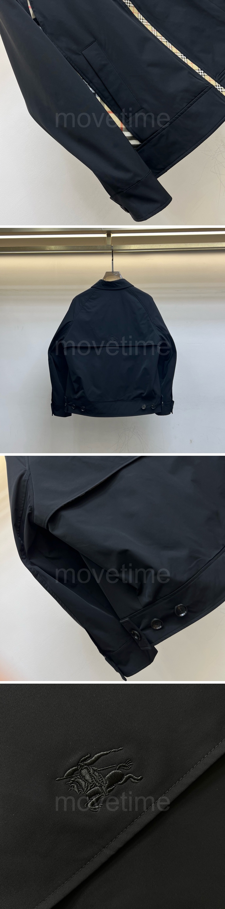 버버리 가을 카라 집업 자켓 26SS 상세이미지 3