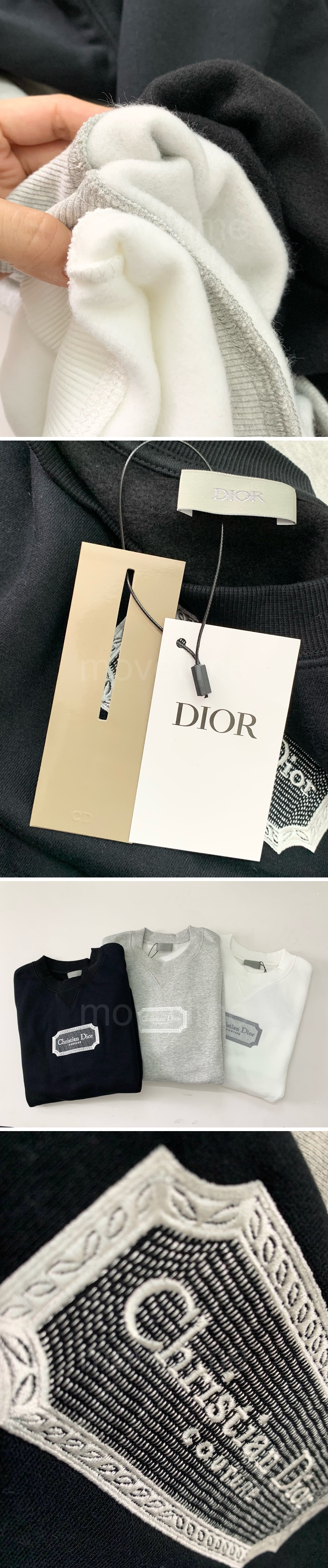 디올 Dior Couture 맨투맨 티셔츠 26SS 상세이미지 3