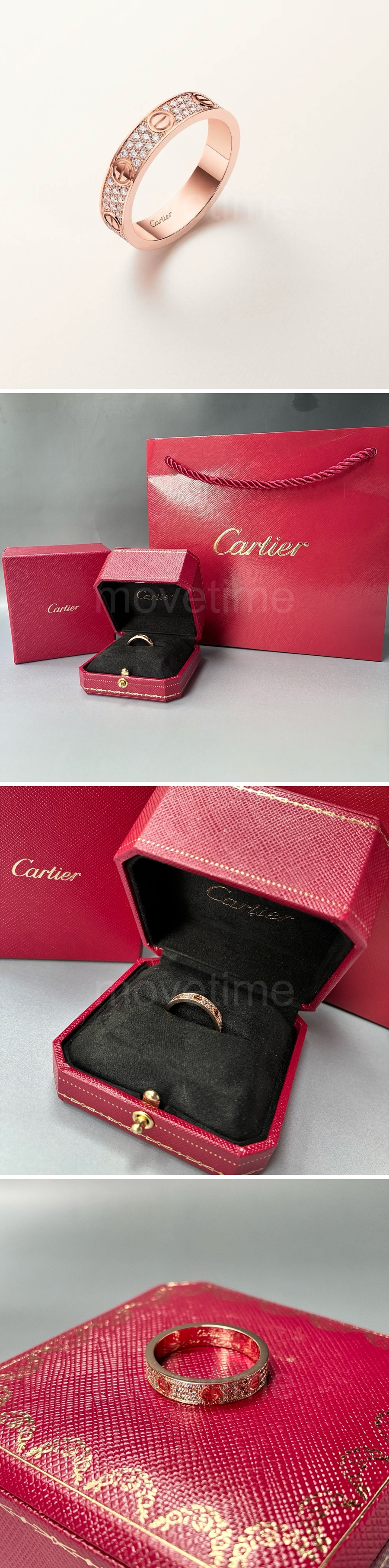 까르띠에 LOVE 0.6cm 링 반지 26SS 상세이미지 2