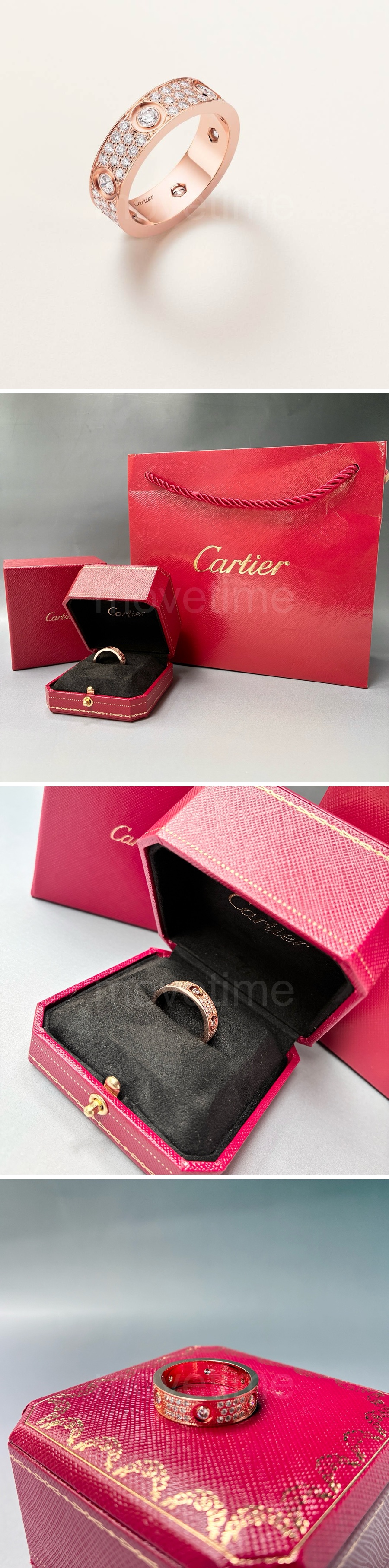 까르띠에 LOVE 0.57cm 링 반지 26SS 상세이미지 2