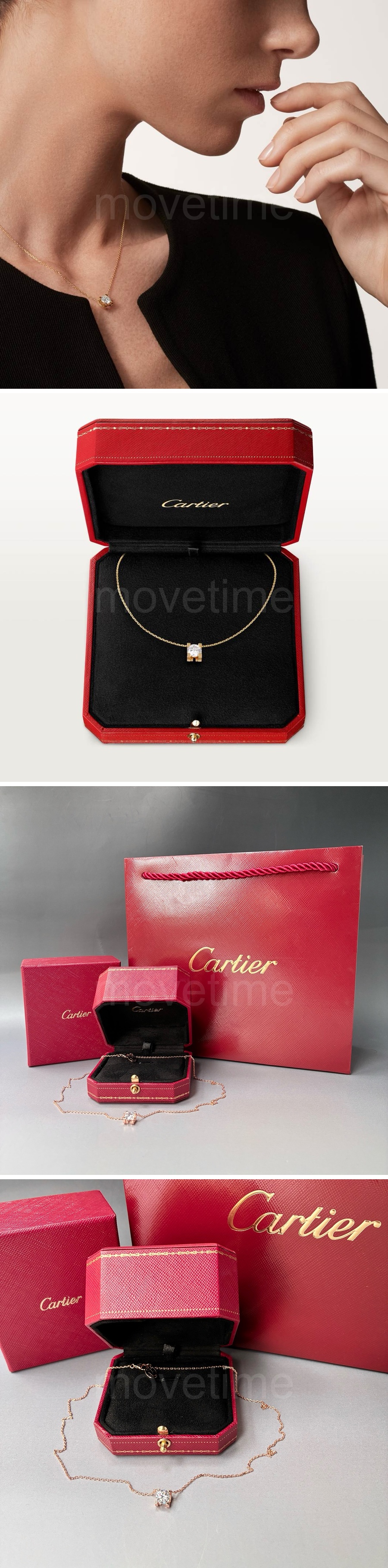 까르띠에 C DE 45cm 목걸이 26SS 상세이미지 2