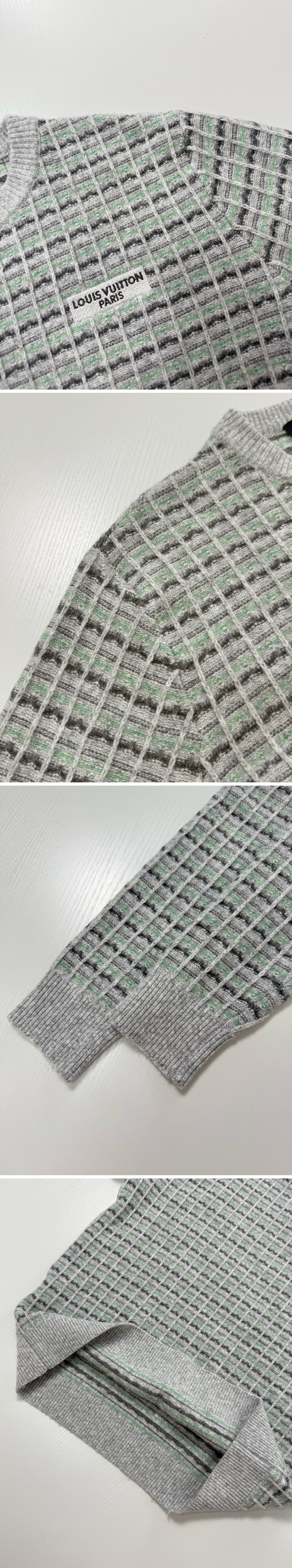 루이비통 패턴 장식 니트 스웨터 26SS 상세이미지 4