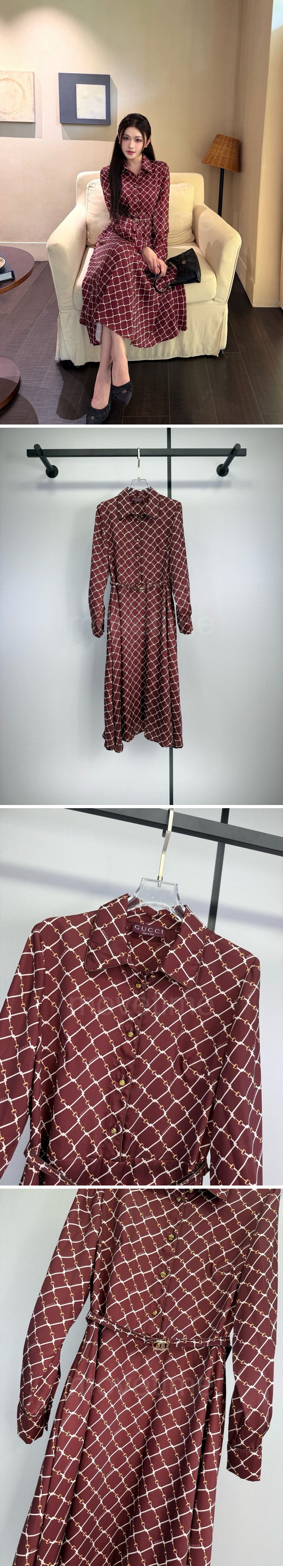 구찌 여자 블라우스 셔츠 원피스 26SS 상세이미지 4