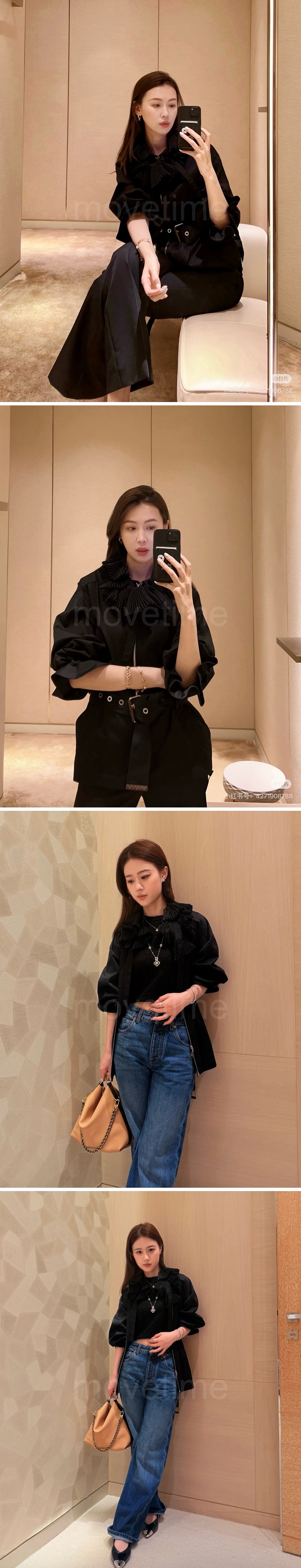 루이비통 가을 여자 레플리카 코트 자켓 26SS 상세이미지 3