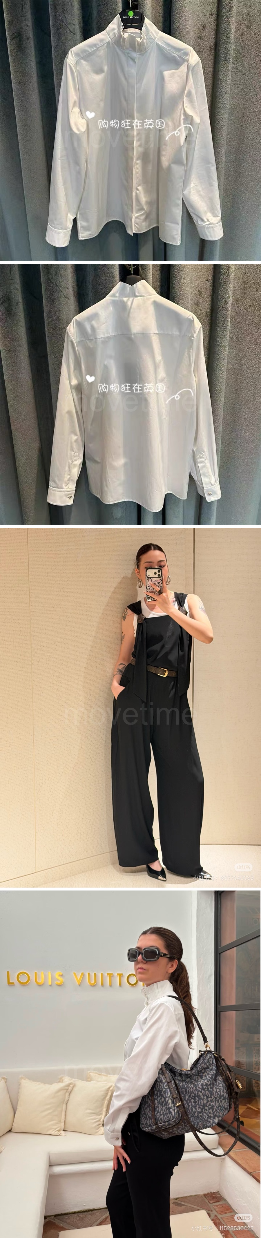 루이비통 여성 블라우스 셔츠 26SS 상세이미지 2
