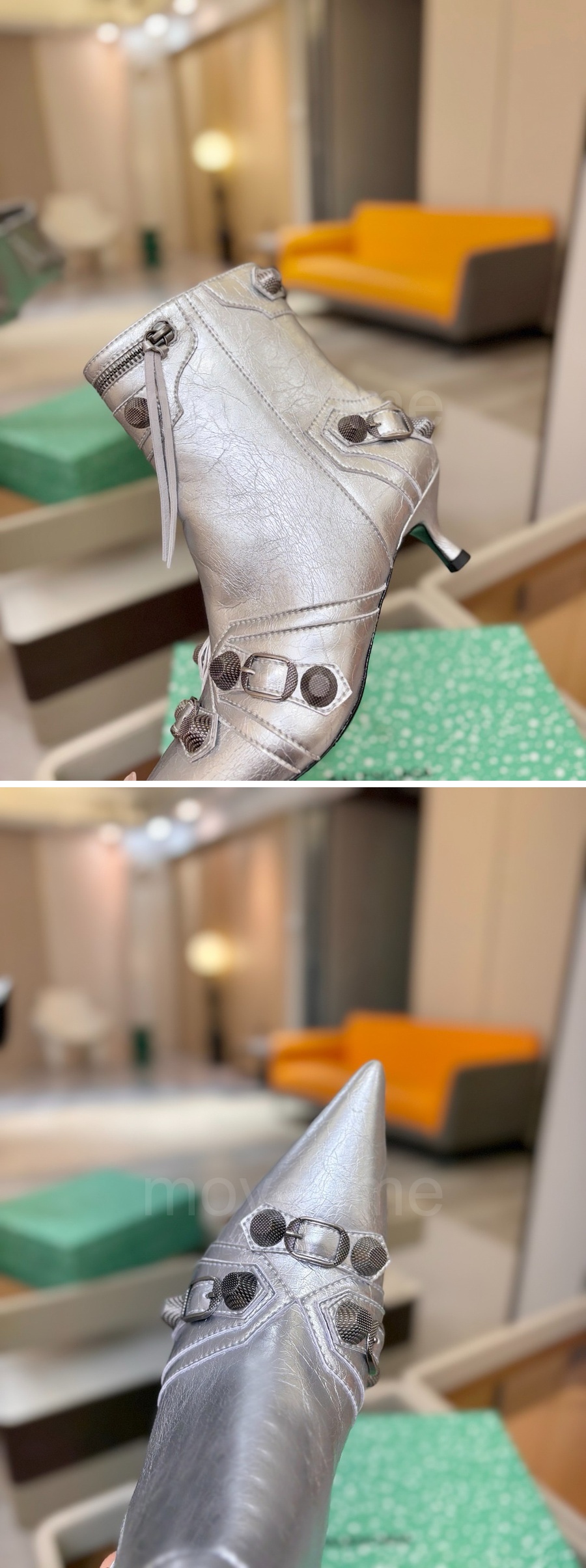발렌시아가 여성 Cagole 5cm 힐 부츠 26SS 상세이미지 6