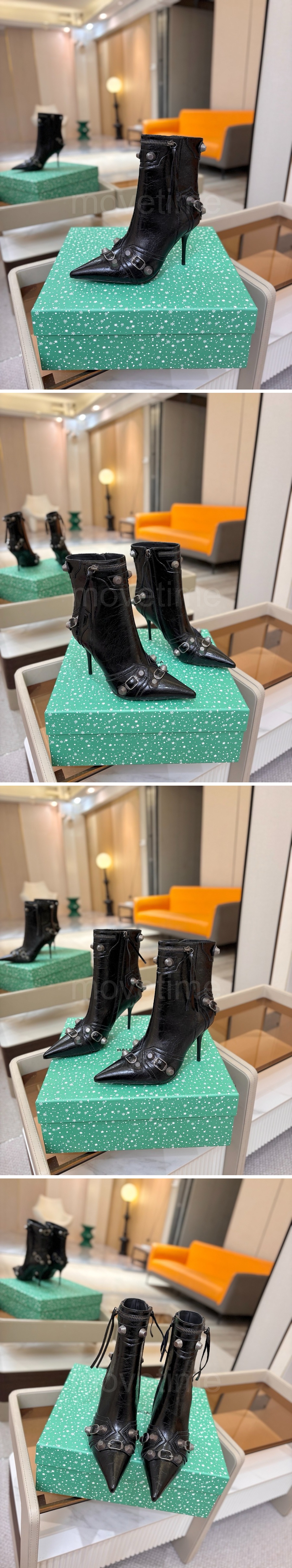 발렌시아가 여성 Cagole 9.5cm 힐 부츠 26SS 상세이미지 2