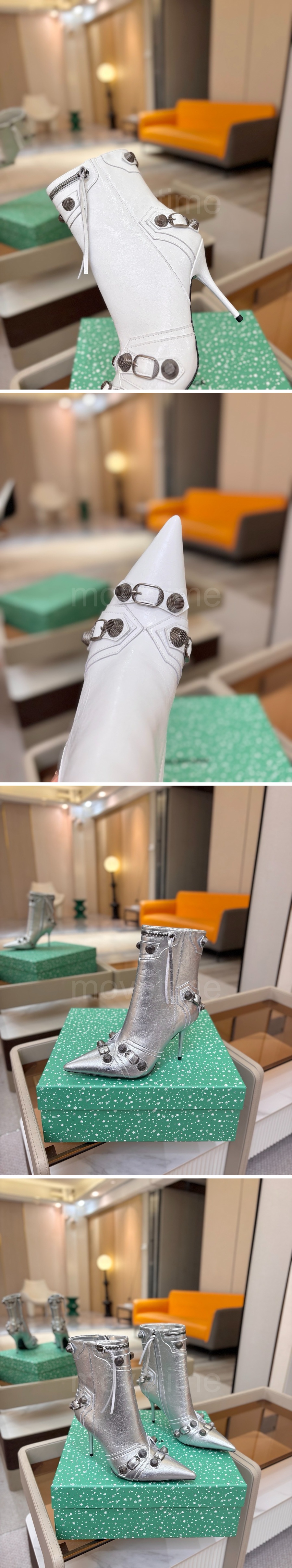 발렌시아가 여성 Cagole 9.5cm 힐 부츠 26SS 상세이미지 6