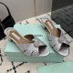 아쿠아주라 Aquazzura 여성 5cm 굽 슬리퍼 26SS