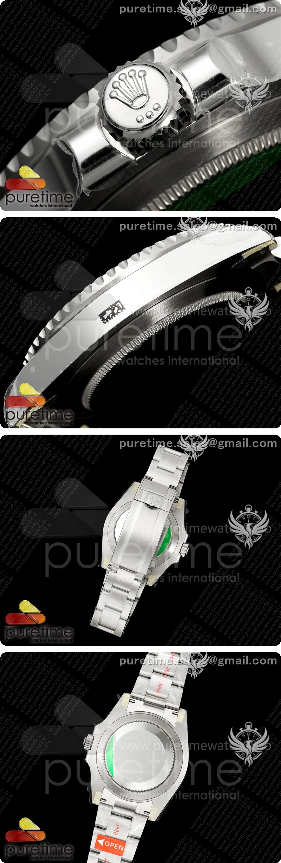 서브마리너 41mm 124060 논데이트 레플리카 904L 스틸 골드 메이커 1:1 JH3230 상세이미지 4