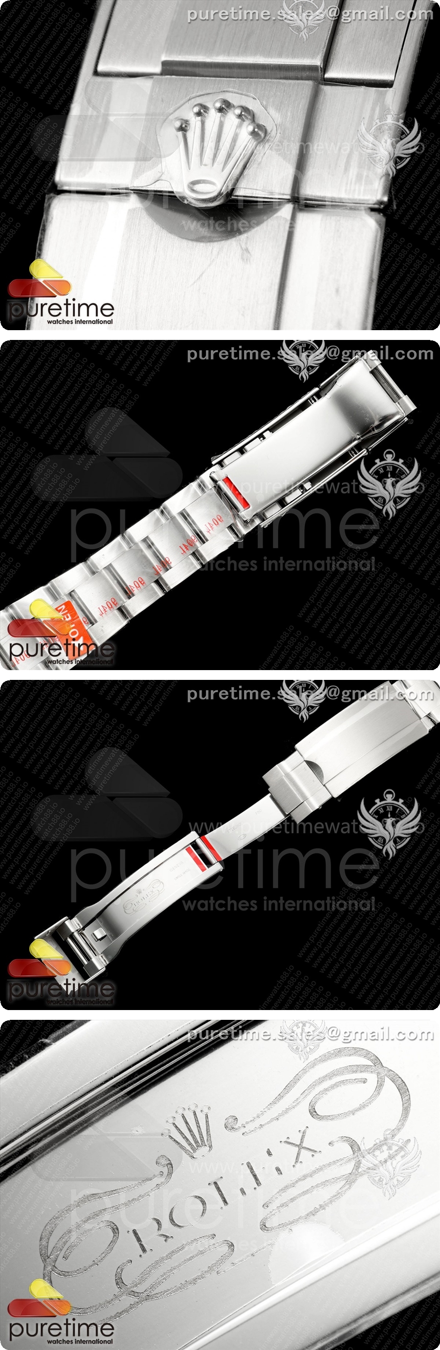 서브마리너 41mm 124060 논데이트 레플리카 904L 스틸 골드 메이커 1:1 JH3230 상세이미지 10