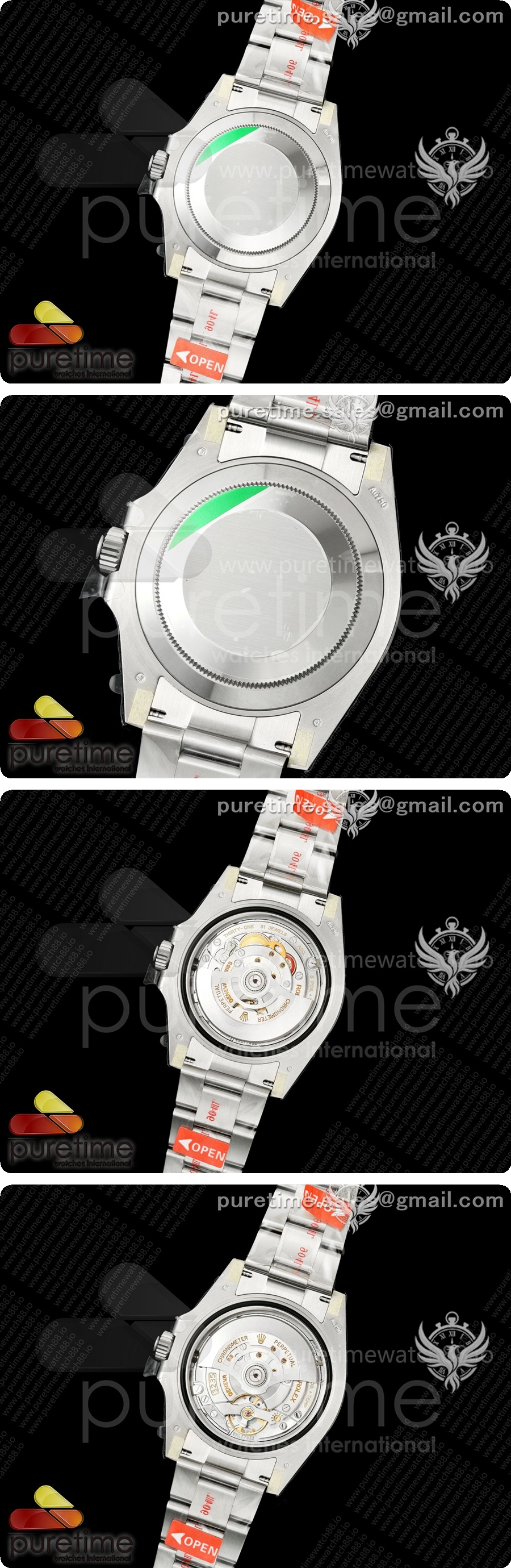 로렉스 서브마리너 레플리카 41mm 126619 LB 블루 세라믹 904L 스틸 골드 메이커 1:1 JH3235 상세이미지 5