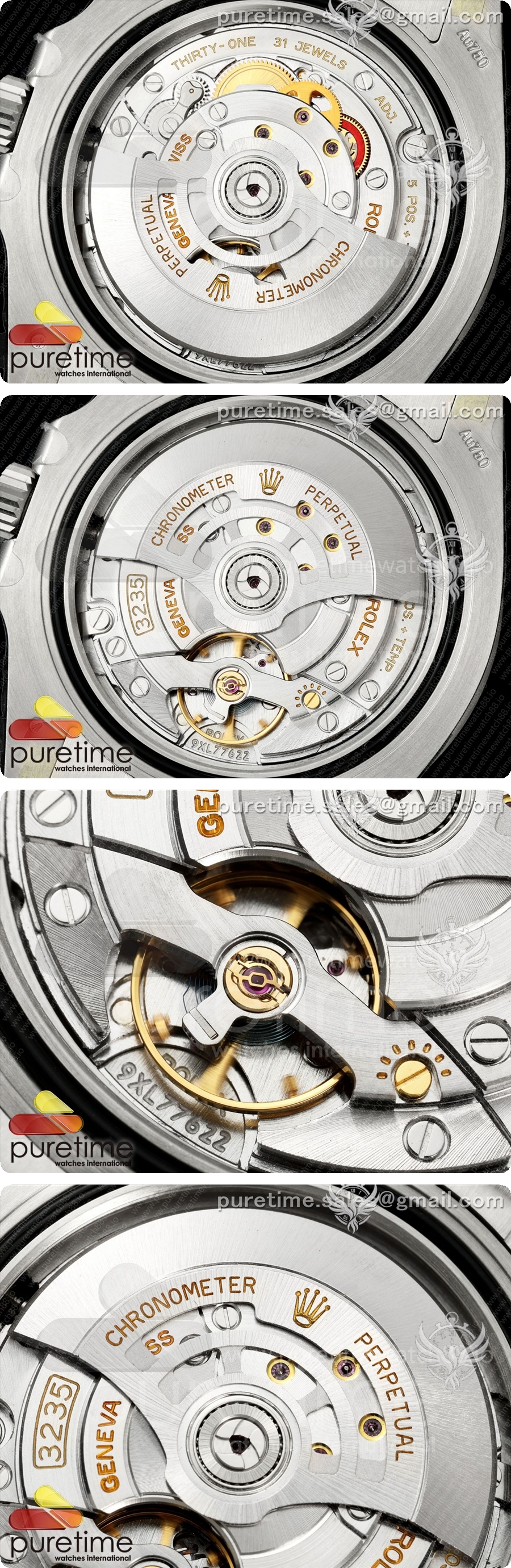 로렉스 서브마리너 레플리카 41mm 126619 LB 블루 세라믹 904L 스틸 골드 메이커 1:1 JH3235 상세이미지 6