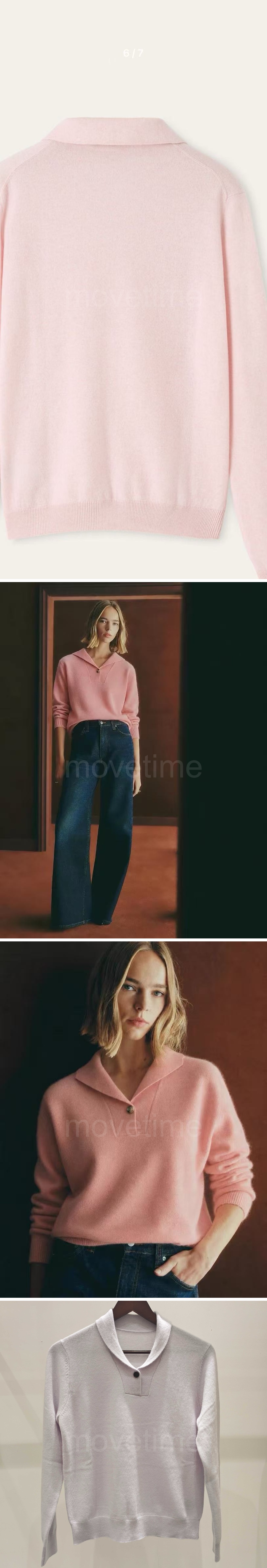 로로피아나 여성 캐시미어 니트 스웨터 26SS 상세이미지 4