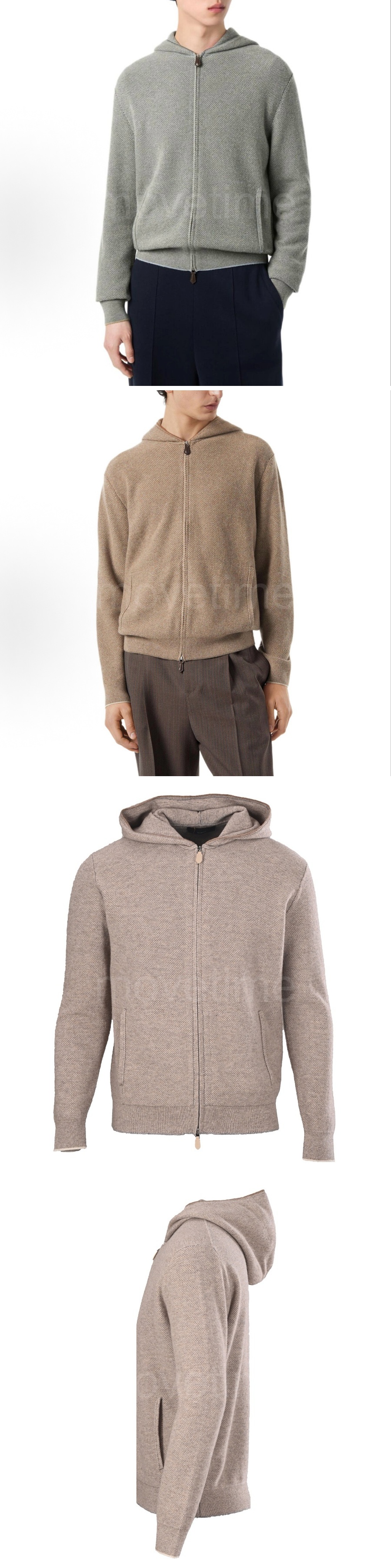 로로피아나 캐시미어 후드 집업 자켓 26SS 상세이미지 2