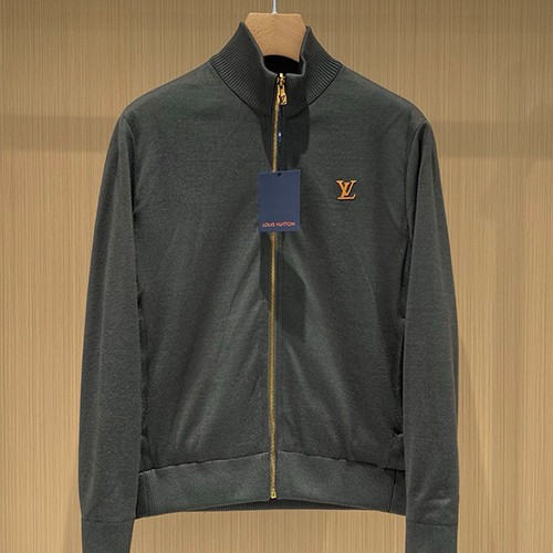 루이비통 LV 모노그램 남자 가을 리버서블 터틀넥 집업 양면자켓 레플리카