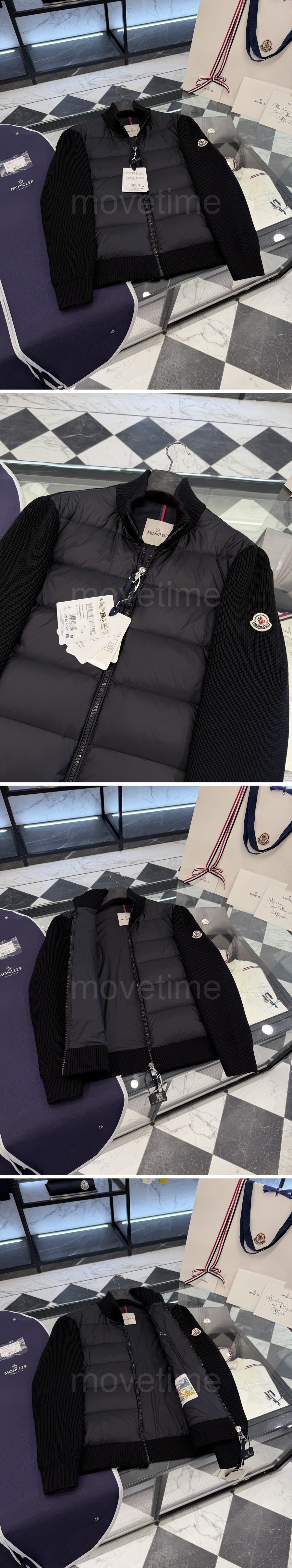 몽클레어 캐시미어 레이어드 터틀넥 다운 패딩 자켓 26SS 상세이미지 5
