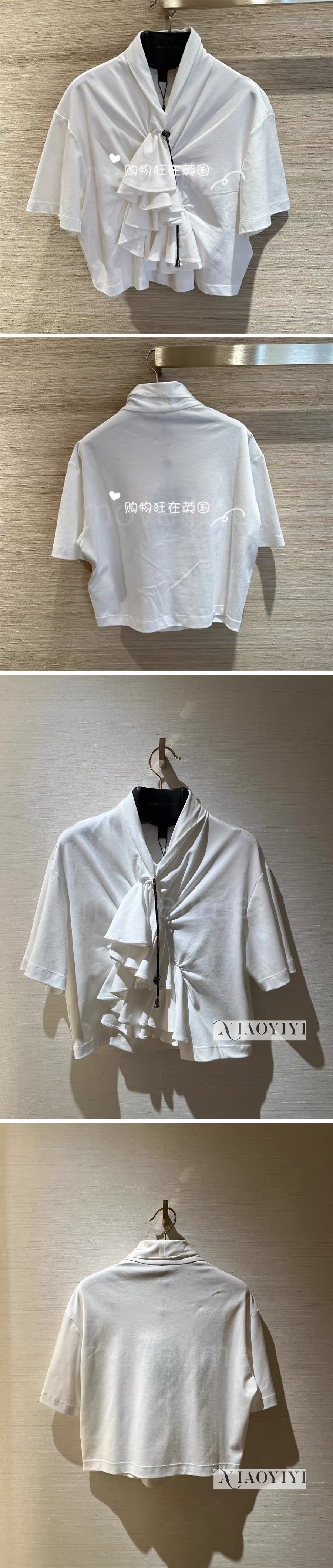 루이비통 여성 블라우스 반팔 셔츠 26SS 상세이미지 2
