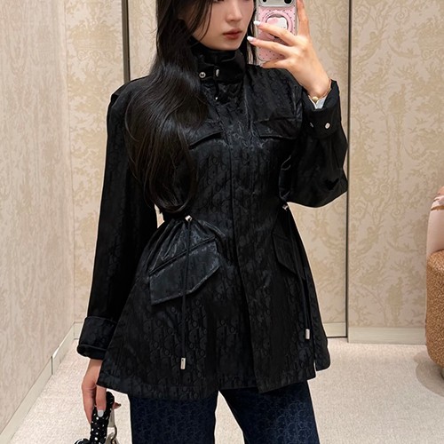 디올 여성 오블리크 후드 코트 자켓 26SS