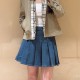 버버리 여성 데님 미니 스커트 26SS
